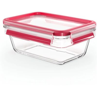 Contenant Rectangulaire EMSA Rouge - 0,85L Contenant Rectangulaire EMSA Rouge - 0,85L