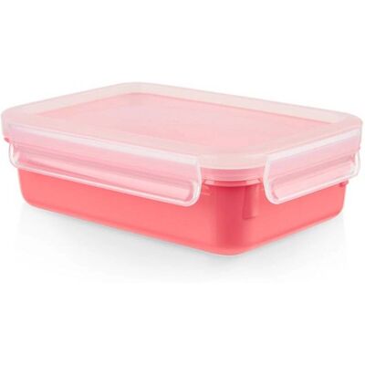 EMSA Boîte Ronde Clip & Close 0,8 L Coral - Rangement EMSA Boîte Ronde Clip & Close 0,8 L Coral - Rangement