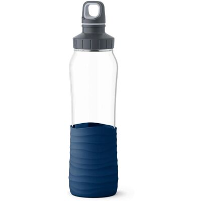 EMSA Drink2Go Blaue 700ml Glas Trinkflasche - Trinkflasche EMSA Drink2Go Blaue 700ml Glas Trinkflasche - Trinkflasche
