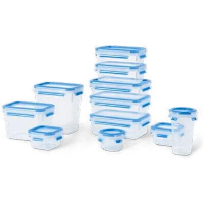 EMSA - N10318 - Blau - 0.15-1.5 L - Aufbewahrungsbox-Set EMSA - N10318 - Blau - 0.15-1.5 L - Aufbewahrungsbox-Set