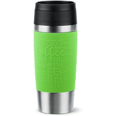 Emsa Travel Mug Classic - Stainless Steel, Green, 360ml Emsa Travel Mug Classic - Stainless Steel, Green, 360ml