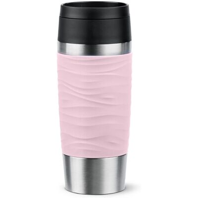 EMSA Travel Mug Wave - Leak-proof, Keeps Hot 4h EMSA Travel Mug Wave - Leak-proof, Keeps Hot 4h