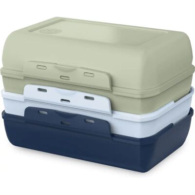 EMSA - Variabolo - Grün/Blau - 11,8x10,8 cm - Lunchbox EMSA - Variabolo - Grün/Blau - 11,8x10,8 cm - Lunchbox