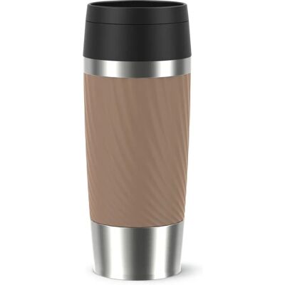 EMSA - Travel Mug Classic Twist - Braun - 360 ml - Travel mug EMSA - Travel Mug Classic Twist - Braun - 360 ml - Travel mug