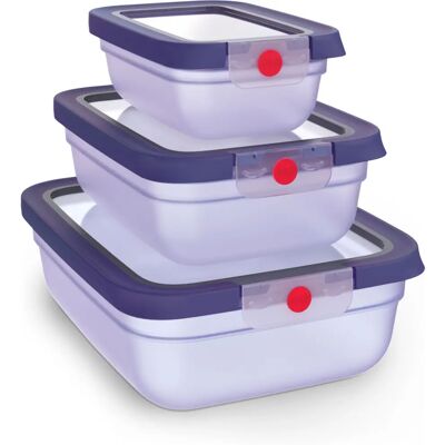EMSA oneClick Frischhaltedose - Violett, 20.19cm B EMSA oneClick Frischhaltedose - Violett, 20.19cm B