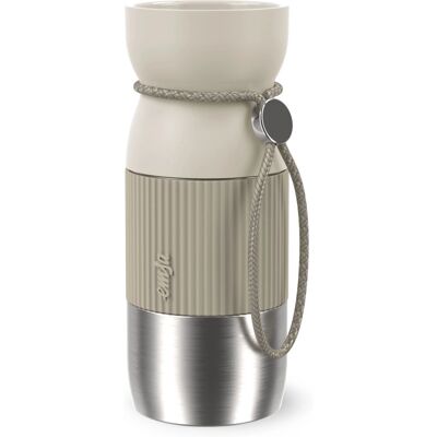 EMSA - N21945 - Grau - 360 ml - Travel Mug EMSA - N21945 - Grau - 360 ml - Travel Mug
