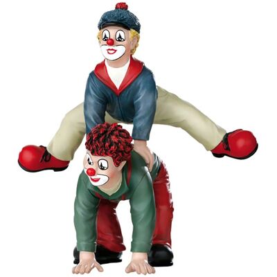 GILDE Clown Figur - Bunt Handbemalt Dekorative Skulptur GILDE Clown Figur - Bunt Handbemalt Dekorative Skulptur