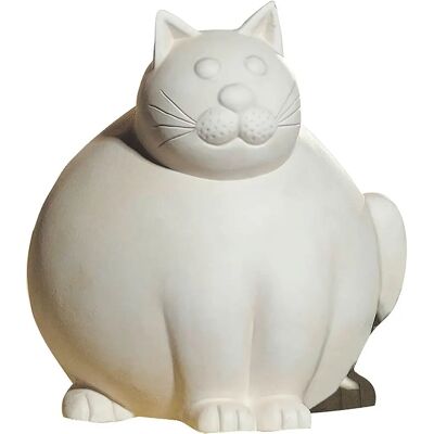 GILDE Cat Molli - Beige Decorative Figurine - 30cm GILDE Cat Molli - Beige Decorative Figurine - 30cm