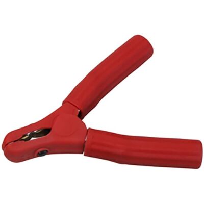 Accessoires de Batterie SWG - Pince de Charge Rouge Isolée - Publicité Accessoires de Batterie SWG - Pince de Charge Rouge Isolée - Publicité