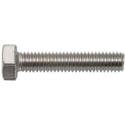 SWG M5 Hexagon Screw 30mm Stainless Steel A2 - Hex Head Fastener SWG M5 Hexagon Screw 30mm Stainless Steel A2 - Hex Head Fastener