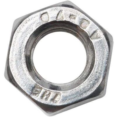 SWG Dado Esagonale M4 - Acciaio Inox A2 - 100 pezzi SWG Dado Esagonale M4 - Acciaio Inox A2 - 100 pezzi