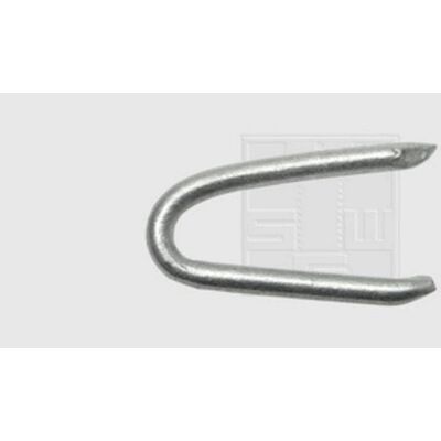 SWG Nails - 20mm Zinc-Coated Steel U Nails - 1kg - Nails SWG Nails - 20mm Zinc-Coated Steel U Nails - 1kg - Nails