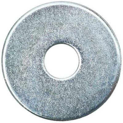 SWG Galvanized Steel Washer - 8.4mm Diameter - 20mm Thickness - 100 pcs SWG Galvanized Steel Washer - 8.4mm Diameter - 20mm Thickness - 100 pcs