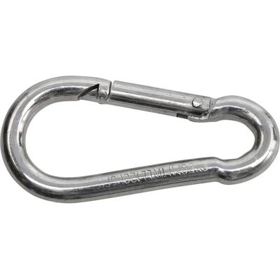 SWG 680 154 851 80 Moschettone in acciaio zincato - Sicurezza, 3 pezzi SWG 680 154 851 80 Moschettone in acciaio zincato - Sicurezza, 3 pezzi