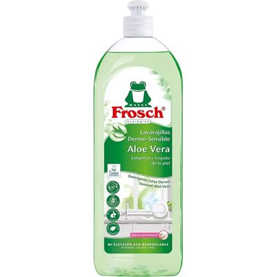 Frosch Loción para Lavavajillas Aloe Vera Eco - Extractos Naturales - 750ml Frosch Loción para Lavavajillas Aloe Vera Eco - Extractos Naturales - 750ml