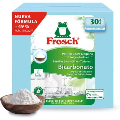 Tabletas lavavajillas ecológicas Frosch - 30 unidades 540g Tabletas lavavajillas ecológicas Frosch - 30 unidades 540g