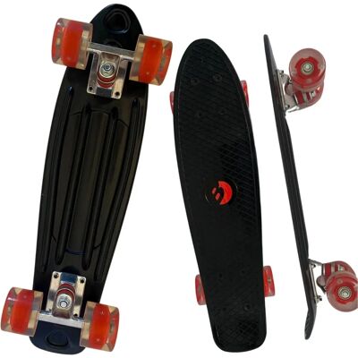 Best Sporting 30345 - Skateboard mit LED-Rädern - Kompakt, Langlebig, Stylisch Best Sporting 30345 - Skateboard mit LED-Rädern - Kompakt, Langlebig, Stylisch