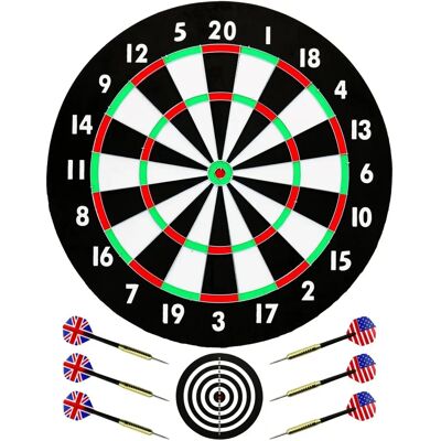 Best Sporting Dartscheibe 46 cm - Papiergewickelte Dartboard Best Sporting Dartscheibe 46 cm - Papiergewickelte Dartboard