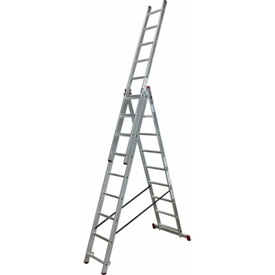 Krause Srebrny Stal 6-stopniowa składana drabina - Drabina Krause Srebrny Stal 6-stopniowa składana drabina - Drabina