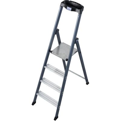 KRAUSE SePro S Aluminiumleiter 4 Stufen Arbeitshöhe 285cm KRAUSE SePro S Aluminiumleiter 4 Stufen Arbeitshöhe 285cm