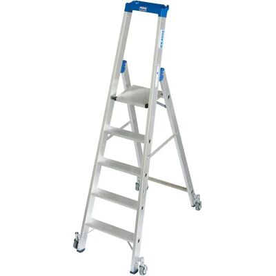 KRAUSE Stabilo Stehleiter »STABILO«, 5 Sprossen, Aluminium KRAUSE Stabilo Stehleiter »STABILO«, 5 Sprossen, Aluminium