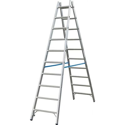 KRAUSE STABILO Aluminiumleiter - 20 Sprossen KRAUSE STABILO Aluminiumleiter - 20 Sprossen