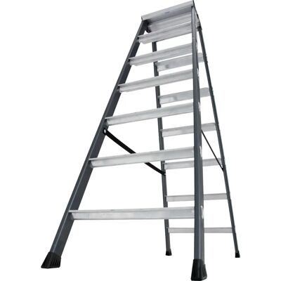 KRAUSE SePro D Doppel-Leiter Aluminium anthrazit - Double Ladder KRAUSE SePro D Doppel-Leiter Aluminium anthrazit - Double Ladder