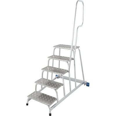 KRAUSE Ultramarinblau Mobile Stehleiter - Stehleiter KRAUSE Ultramarinblau Mobile Stehleiter - Stehleiter