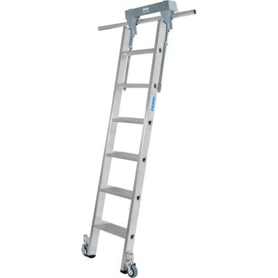 Krause 819314 Aluminiumleiter - Leiter für Regale Krause 819314 Aluminiumleiter - Leiter für Regale