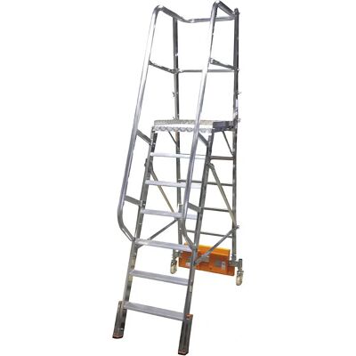 KRAUSE KRAUSE STABILO Vario Aluminium Plattformleiter Für Enge Flure - Gerüstleiter KRAUSE KRAUSE STABILO Vario Aluminium Plattformleiter Für Enge Flure - Gerüstleiter
