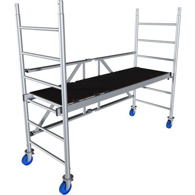 KRAUSE ProTec XS Alu-FaltGerüst - 2,9 m Arbeitshöhe KRAUSE ProTec XS Alu-FaltGerüst - 2,9 m Arbeitshöhe