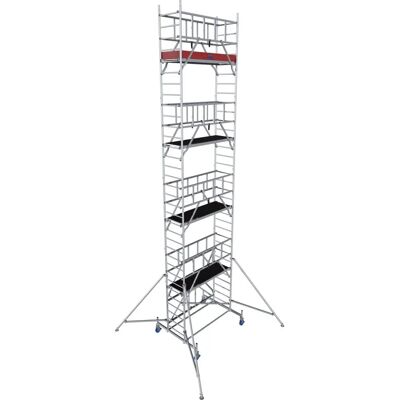 Échafaudage en aluminium Krause - Hauteur de travail 9,8m - ProTec XS Échafaudage en aluminium Krause - Hauteur de travail 9,8m - ProTec XS