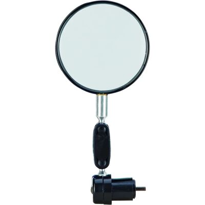 Miroir de vélo PROPHETE - Réglable, double face, noir - Accessoire vélo Miroir de vélo PROPHETE - Réglable, double face, noir - Accessoire vélo
