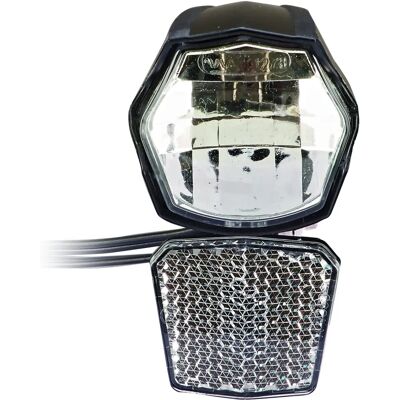 Lampe vélo LED Prophete - 30 Lux - Noir - Publicité Lampe vélo LED Prophete - 30 Lux - Noir - Publicité