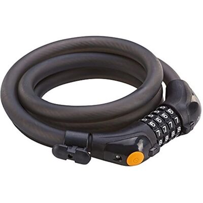 Prophete Bike Lock - 150cm, 12mm, Combination, LED, Frame Mount Prophete Bike Lock - 150cm, 12mm, Combination, LED, Frame Mount