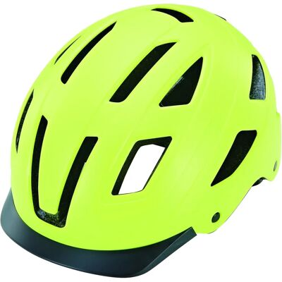 PROPHETE Fietshelm - Geel, Gr. 61, Veiligheids-LED, 16 ventilatiegaten - Fietshelm PROPHETE Fietshelm - Geel, Gr. 61, Veiligheids-LED, 16 ventilatiegaten - Fietshelm