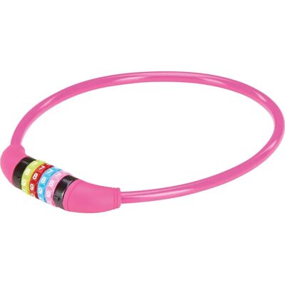 PROPHETE Kabelschloss - Pink, 65cm, 10mm - Cable Lock PROPHETE Kabelschloss - Pink, 65cm, 10mm - Cable Lock