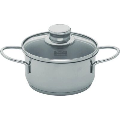 Fissler Snack Poêle Simple - Casserole, 12cm, 0,5l Fissler Snack Poêle Simple - Casserole, 12cm, 0,5l