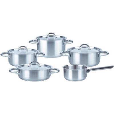 Fissler Family Line 5-tlg. Kochgeschirr-Set - Edelstahl Fissler Family Line 5-tlg. Kochgeschirr-Set - Edelstahl