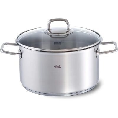 Fissler Viseo Cocotte - Acier Inoxydable Compatible Induction - 24cm Fissler Viseo Cocotte - Acier Inoxydable Compatible Induction - 24cm