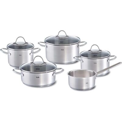 Ensemble de Casseroles Fissler Palermo - Compatible induction, 5 pièces Ensemble de Casseroles Fissler Palermo - Compatible induction, 5 pièces