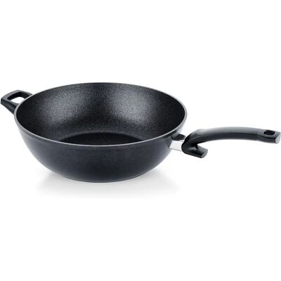 FISSLER Adamant Wok Pan - 32cm Induction Compatible FISSLER Adamant Wok Pan - 32cm Induction Compatible
