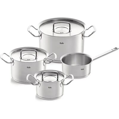 Ensemble de 4 casseroles Fissler Profi Collection - Inox Ensemble de 4 casseroles Fissler Profi Collection - Inox