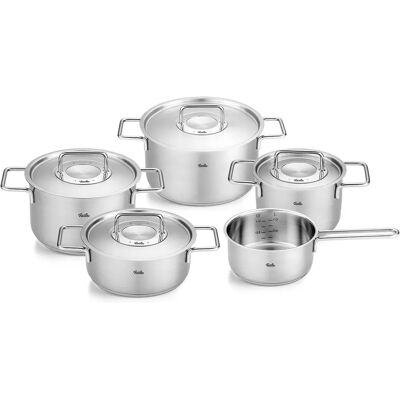 Fissler Fissler Pure Collection Edelstahl Kochgeschirr-Set - Kochgeschirr-Set Fissler Fissler Pure Collection Edelstahl Kochgeschirr-Set - Kochgeschirr-Set