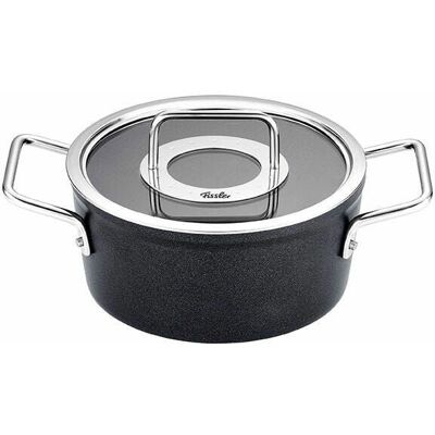 Fissler Adamant 4,9 L Schwarz Edelstahl - Kochgeschirr Fissler Adamant 4,9 L Schwarz Edelstahl - Kochgeschirr