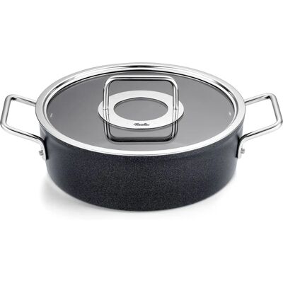 FISSLER Adamant Poêle Noir 3.1L Compatible induction - Publicité FISSLER Adamant Poêle Noir 3.1L Compatible induction - Publicité