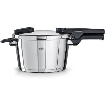 Fissler Casserole à Pression Inox - 4,5L, 22cm, Polyvalent Fissler Casserole à Pression Inox - 4,5L, 22cm, Polyvalent