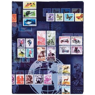 Pagna A4 Briefmarkenalbum - 16 Seiten Schwarze Blätter Pagna A4 Briefmarkenalbum - 16 Seiten Schwarze Blätter