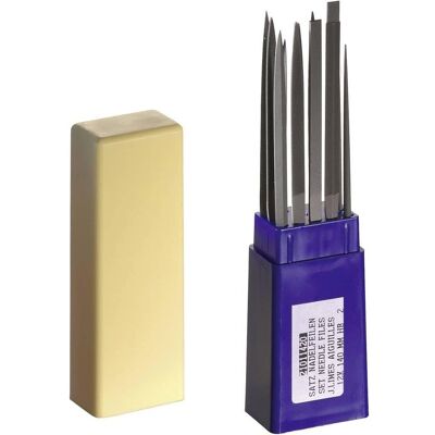 Kit di lime ad ago DICK - 12 pz, 140 mm, scatola di plastica Kit di lime ad ago DICK - 12 pz, 140 mm, scatola di plastica