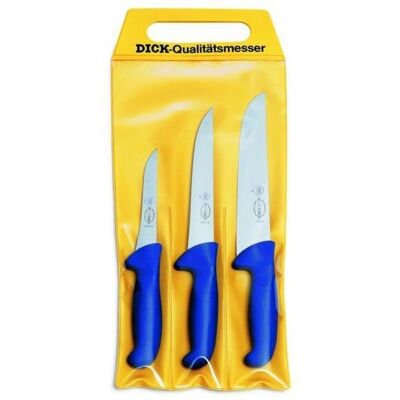 Dick ErgoGrip 3 Stück Messerset - Küchenmesser-Set Dick ErgoGrip 3 Stück Messerset - Küchenmesser-Set